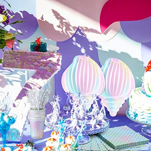 144 Pcs Mermaid Party Tableware Set