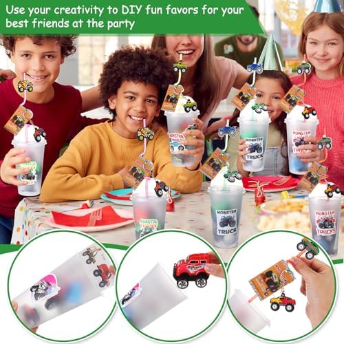 HyDren 211 Pcs Truck Party Favors Gift Set
