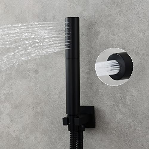 UYCVT Handheld Shower Head with 2 in 1 Function Black