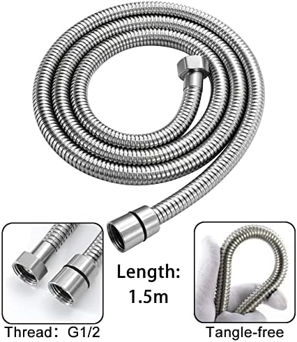 UWEREBFM X High Pressure Handheld Shower Head Set