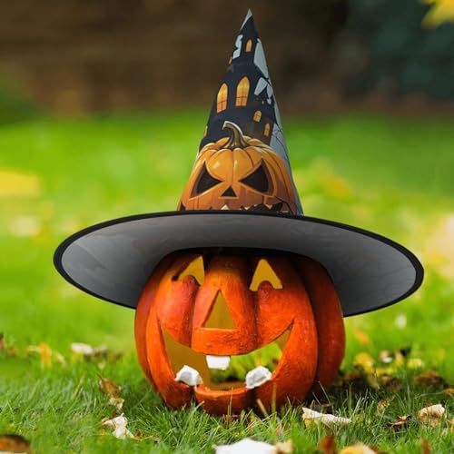 Witch Hats Halloween Costume Party Headwear for Adults and Kids