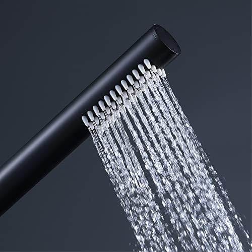 Handheld Shower Head Set with 15M Hose and Brass Bracket