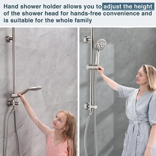 Bright Showers Adjustable Handheld Shower System