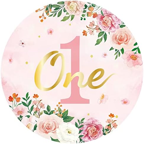 96PCS First Birthday Tableware Set for 24 Guests
