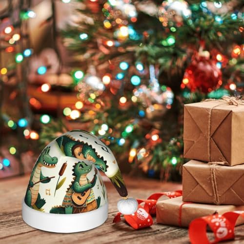 Augenstern Unisex Santa Hat for Winter Holidays