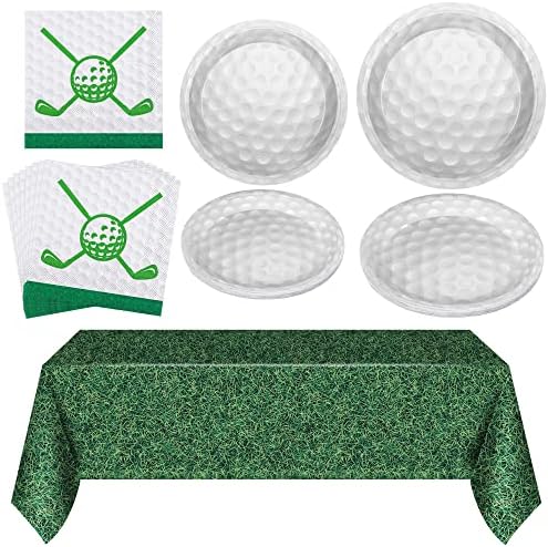 Durony 73 Piece Golf Party Supplies Set for 24 Guests