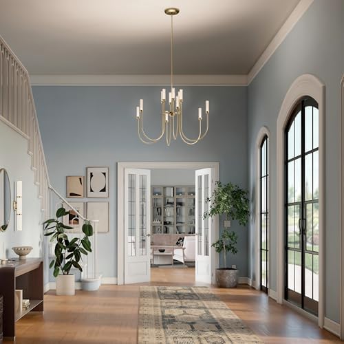 Kichler Moraine 12-Light 2-Tier LED Chandelier