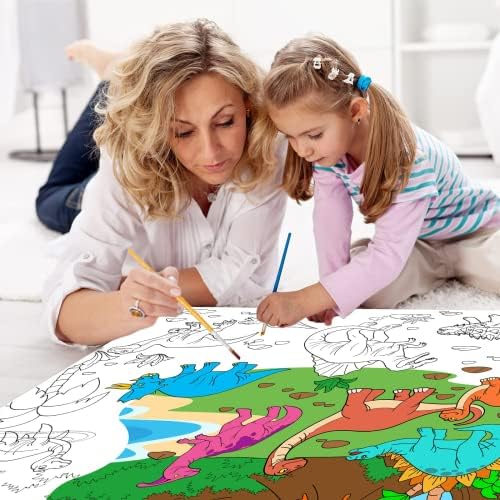 Dinosaur Giant Coloring Poster for Kids