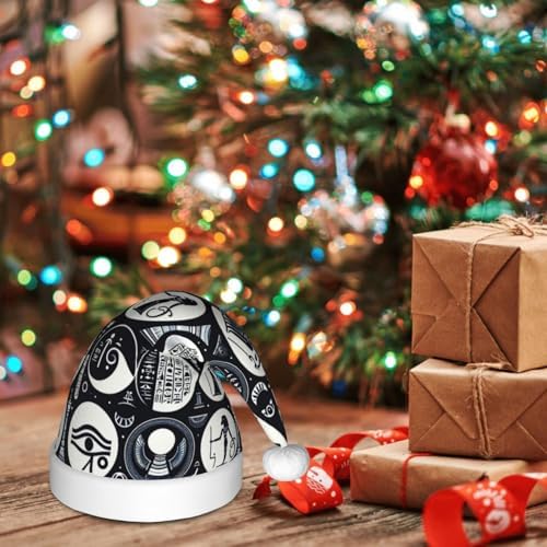 Augenstern Christmas Hat with Hieroglyphics Design 1