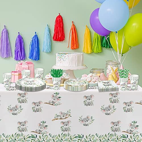 Koala Birthday Party Supplies Set for 24 Guests
