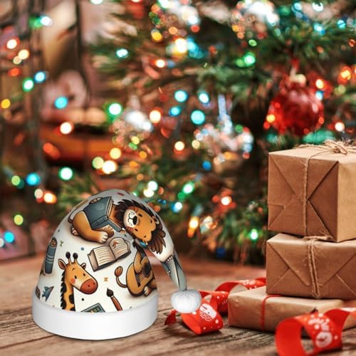 Augenstern Christmas Hat Lion Monkey Music Party Santa Hat Unisex
