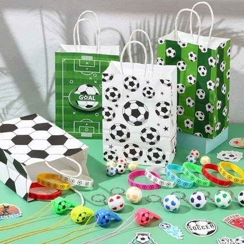 Hiboom Soccer Party Favors 110 Pcs Multi-Item Pack