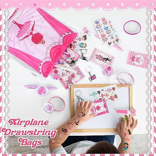 Yeaqee 98 Pcs Ballet Themed Party Favors Set