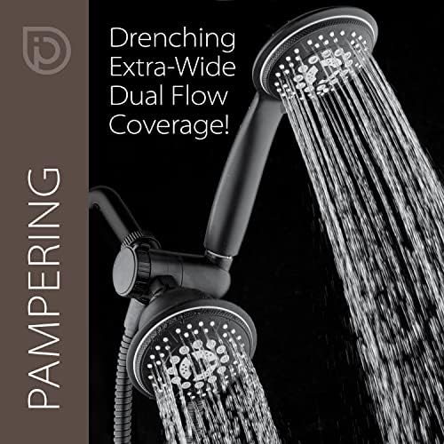 Hydroluxe 1763 Handheld Showerhead Rain Combo