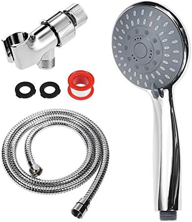 Stainless Steel Water Saving High Pressure Handheld Showerhead with Hose and Bracket