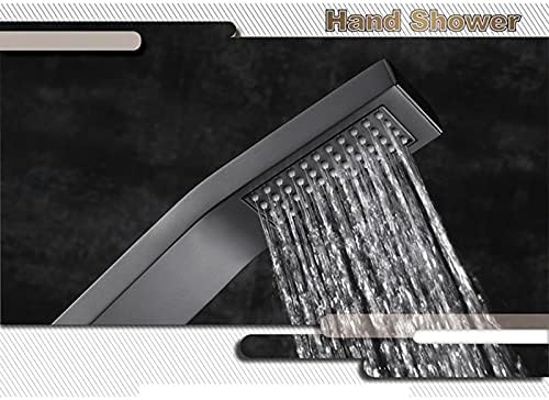 FJYDM Handheld Shower Head High Pressure Adjustable Rainshower Combo Set