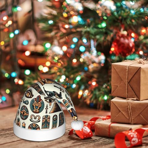 Augenstern Christmas Hat With Egyptian Icon Design