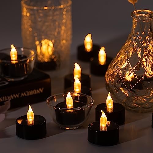 Lasts 2X Longer Flameless Tealight Candles 40 Pack