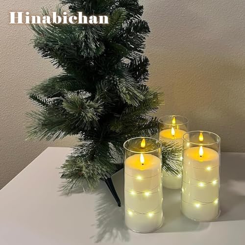 Hinabichan Flameless Candles with Remote Timer 6pcs