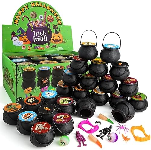 168 PCS Halloween Party Favors Witchs Cauldron Set