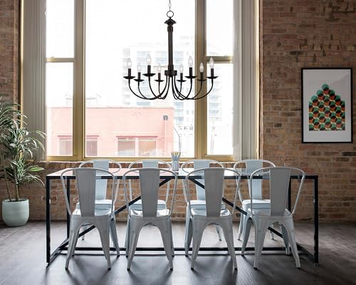 Trans Globe 9016 BK Bronze Ceiling Chandelier