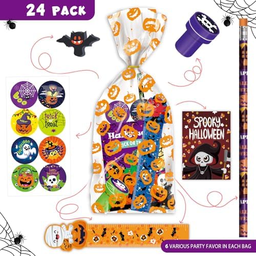 Halloween Party Favor Set 24-Pack for Kids
