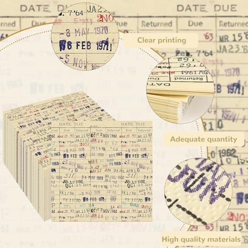 48 Pcs Vintage Book Club Party Supplies