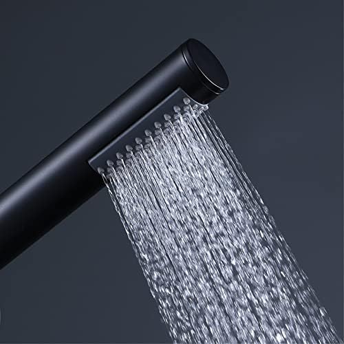 Brass Handheld Shower Head with 15M Hose and Rotatable Holder