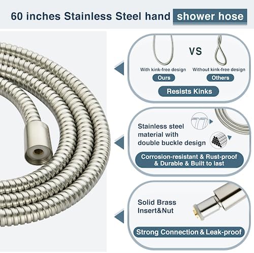 Bright Showers Adjustable Handheld Shower System