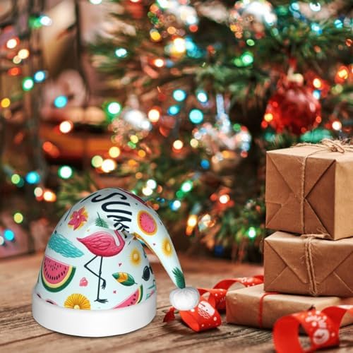 Augenstern Christmas Hat Flamingo Sunglasses Pineapples Palm Santa Hat Unisex