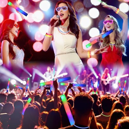 280 PCS Glow in the Dark Party Supplies