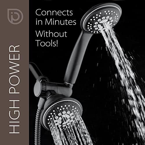 Hydroluxe 1763 Handheld Showerhead Rain Combo