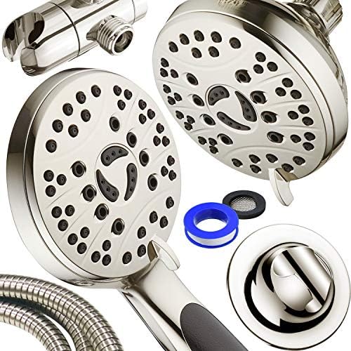 High Pressure 48-Mode Luxury 3-Way Combo Showerhead