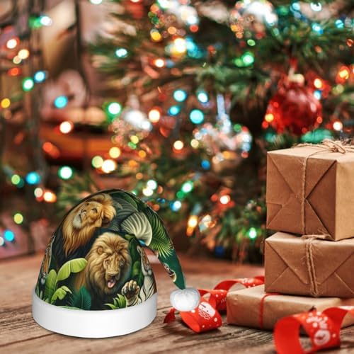Augenstern Christmas Hat Zebra Tropical Unisex Santa Hat