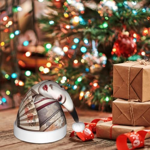 Augenstern Christmas Hat Geisha Girl Santa Unisex Headwear