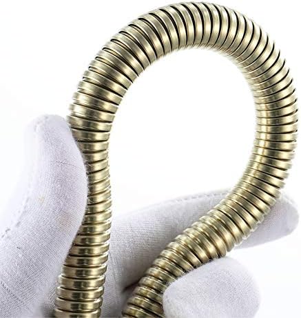 Brushed Gold Handheld Shower Head Set with High Pressure and 15M Hose