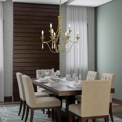 Quoizel Joules 32 Inch Wide 9 Light Chandelier
