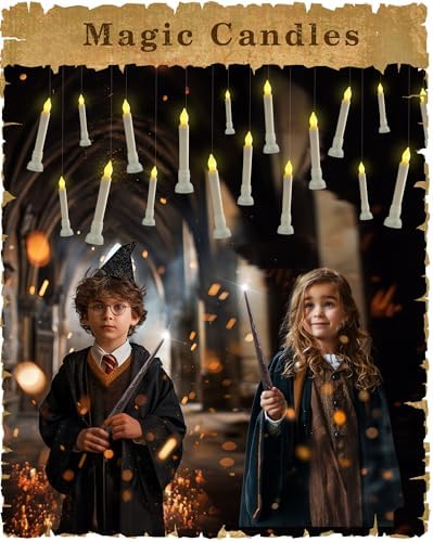 Amagic Floating Candles with Wand Remote 12pcs Set