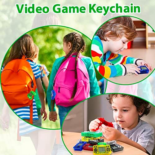 12 PCS Video Game Keychain Party Favors