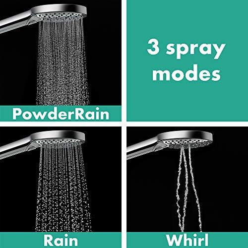 Hansgrohe Raindance Select S 5-inch Handheld Shower Head with 3 Spray Modes