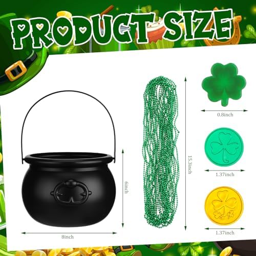 Poen 321 Pcs St Patrick Day Decorations Set