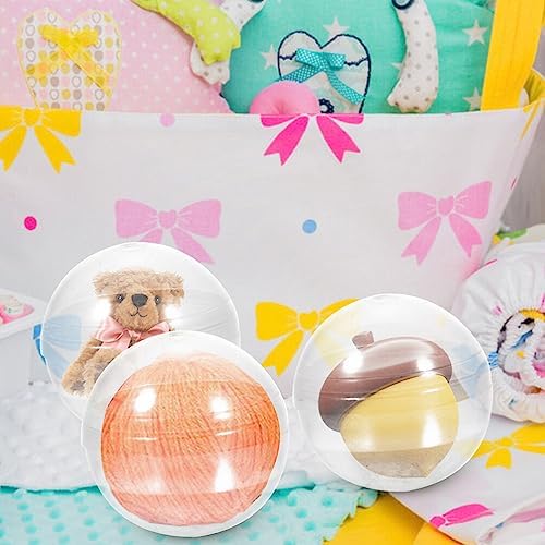 Mobestech 80mm Clear Plastic Capsules 20Pcs