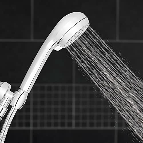 Waterpik High Pressure Massage Shower Head 6-Mode Brushed Nickel XAL-649ME