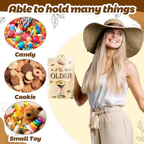 50Pcs Coffee Martini Themed Party Favor Bags