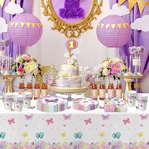 Butterfly Party Decorations Set for 24 Guests