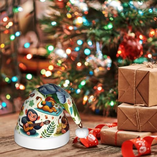 Augenstern Christmas Hat for Kids Unisex Santa Party Animal Headwear