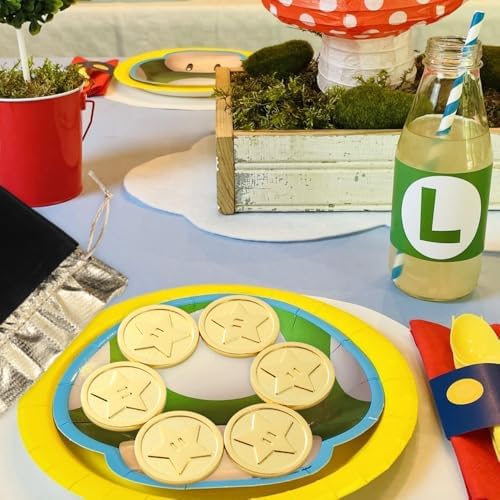 Super Bag With 6PCS Gold Coins Party Favor Pack