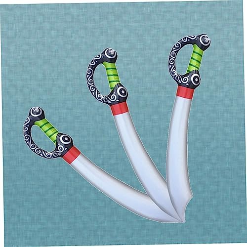 Gogogmee Inflatable Pirate Party Favors 6 Pack 70cm PVC Material