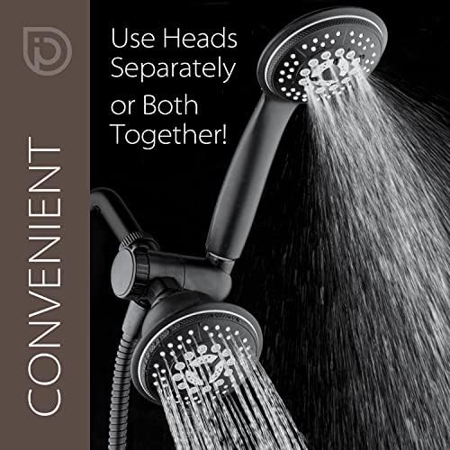 Hydroluxe 1763 Handheld Showerhead Rain Combo
