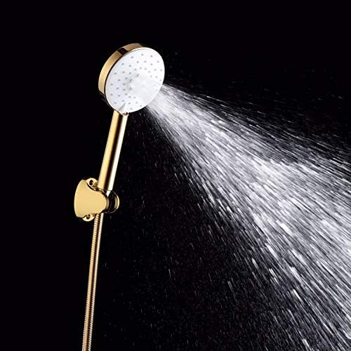 Titanium Gold Handheld Shower Head Set with 3 Modes